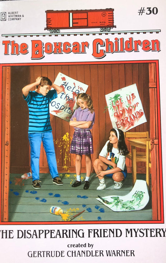 The Boxcar Children #30: The Disappearing Friend Mystery by Gertrude Chandler Warner