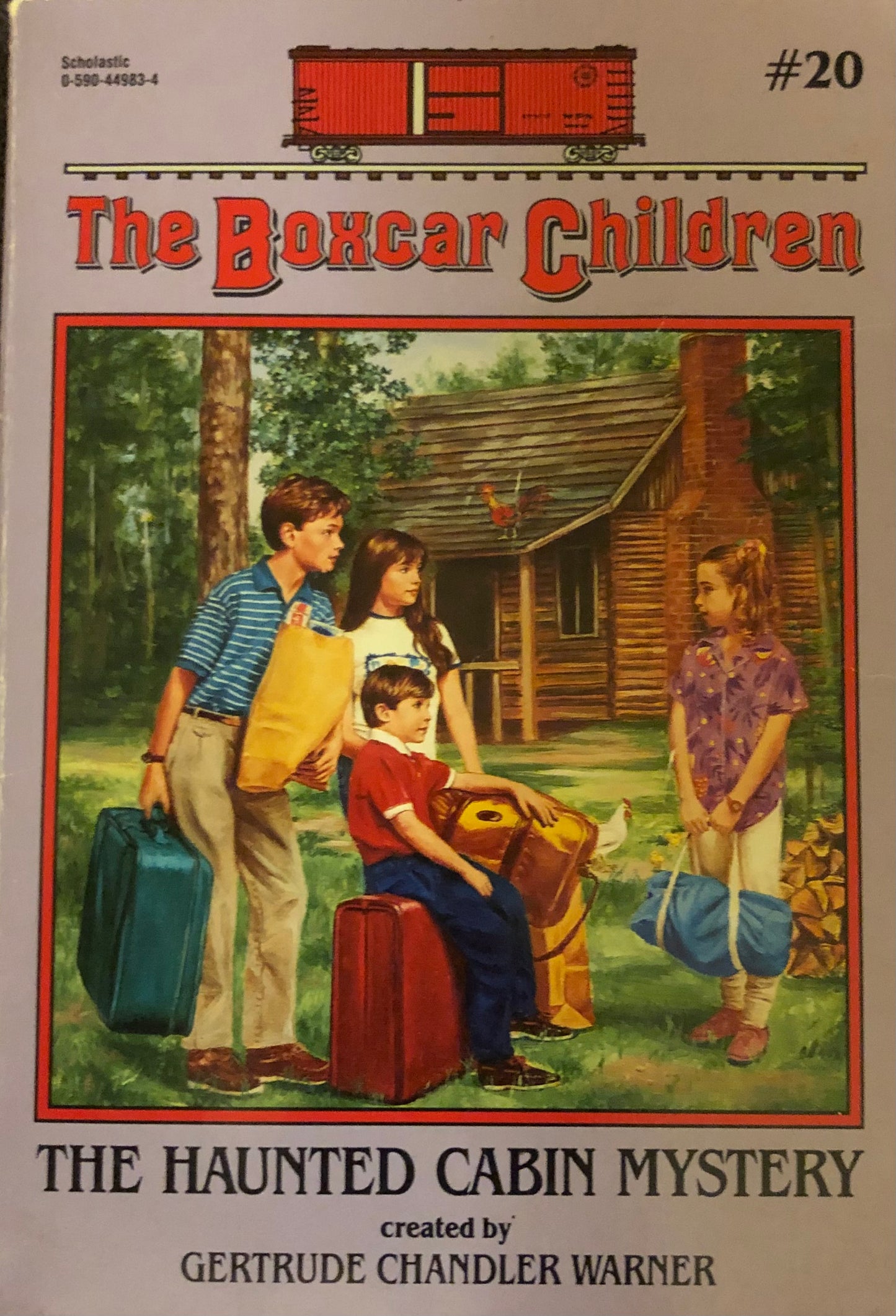 The Boxcar Children #20: The Haunted Cabin Mystery by Gertrude Chandler Warner