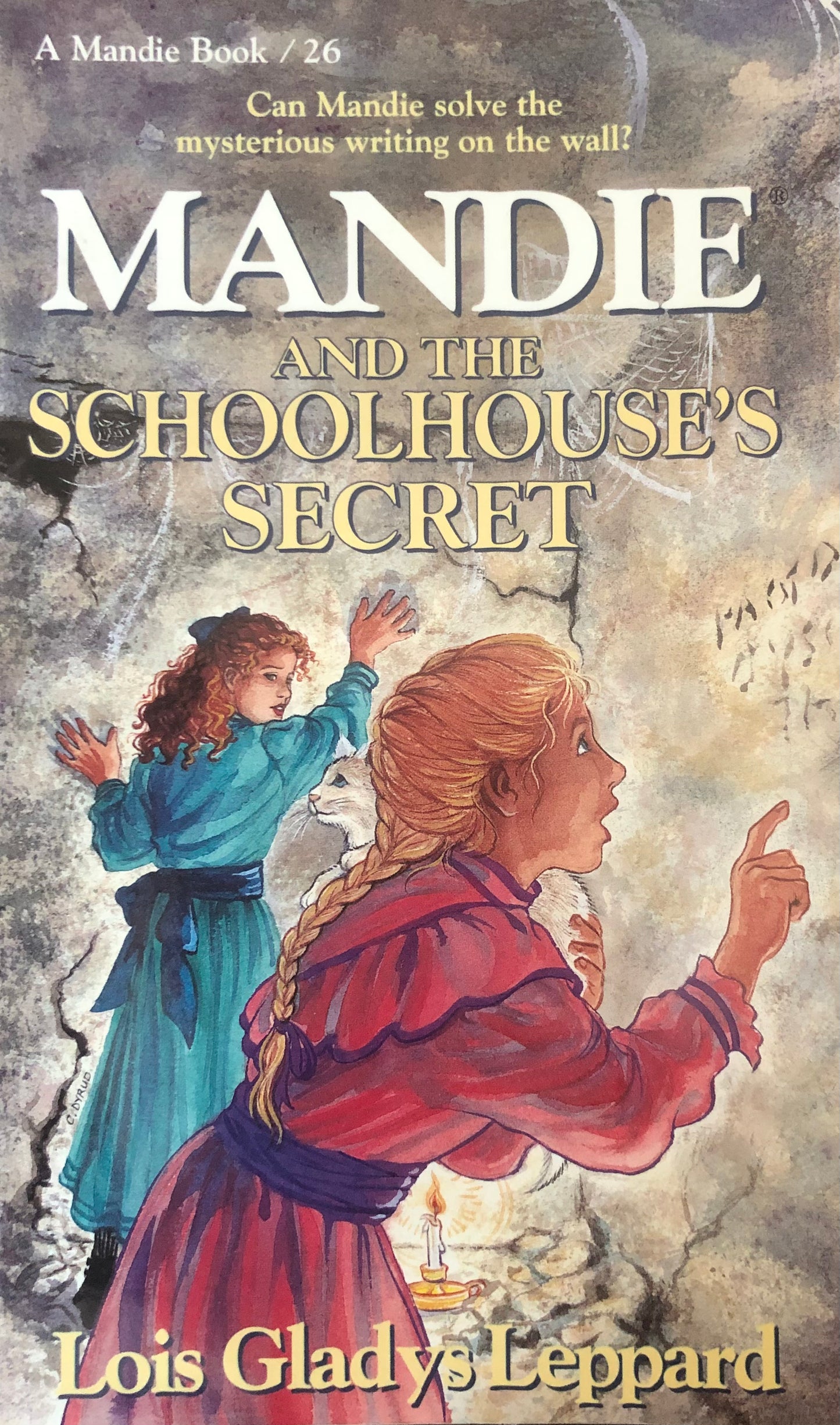 Book #26 Mandie and the Schoolhouse's secret by Lois Gladys Leppard