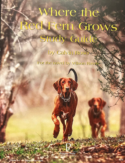 Where the Red Fern Grows Study Guide