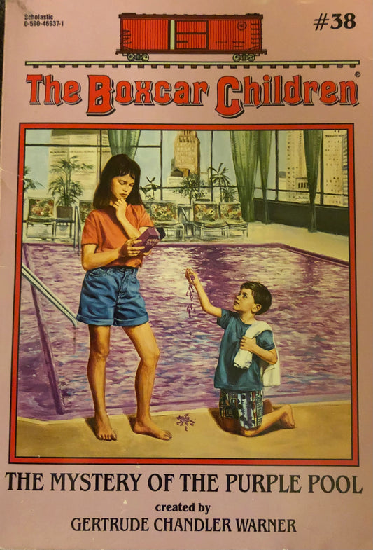 The Boxcar Children #38: The Mystery of the Purple Pool by Gertrude Chandler Warner