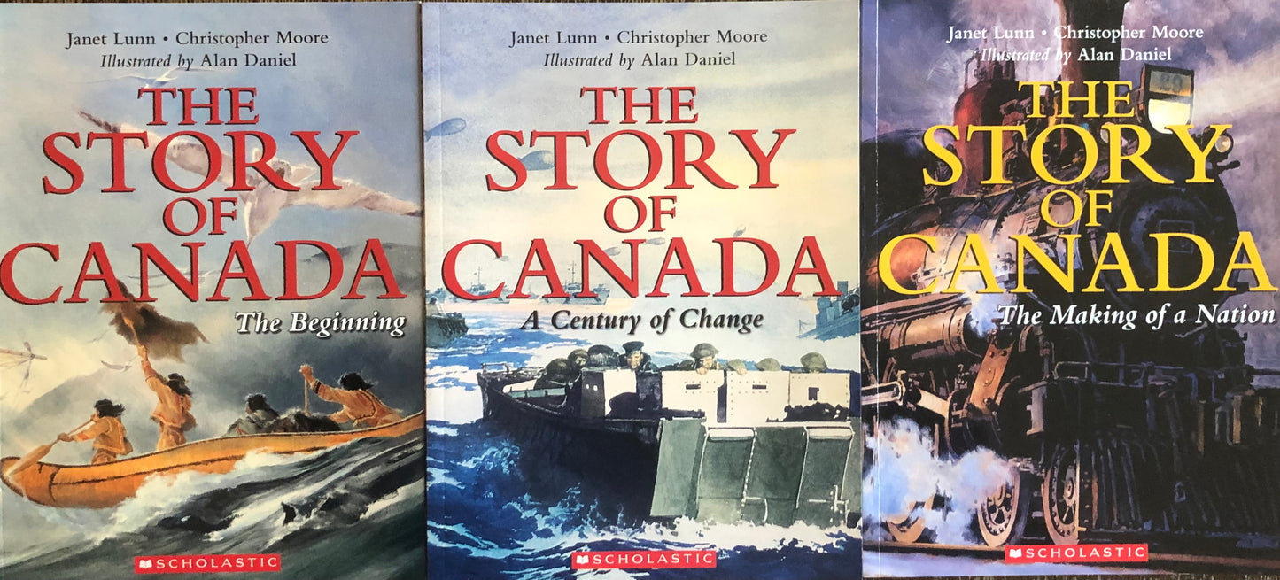 The story of Canada book bundle (3 books)