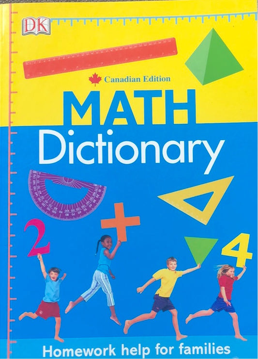 Canadian Edition Math Dictionary