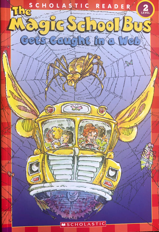 Magic School Bus - gets caught in a web