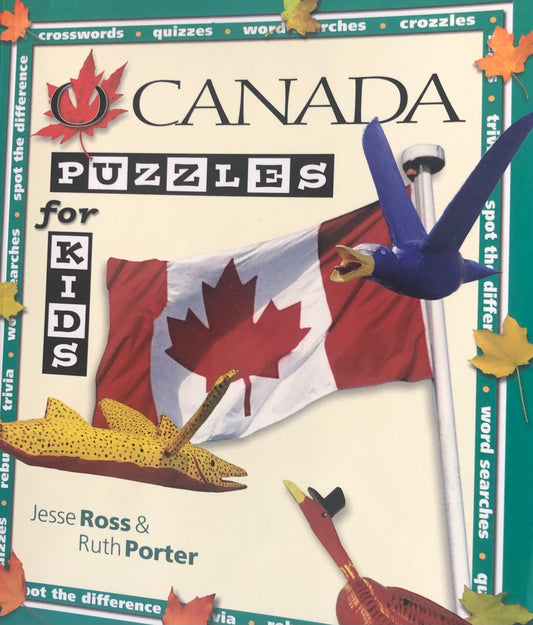 Canada puzzle for kids