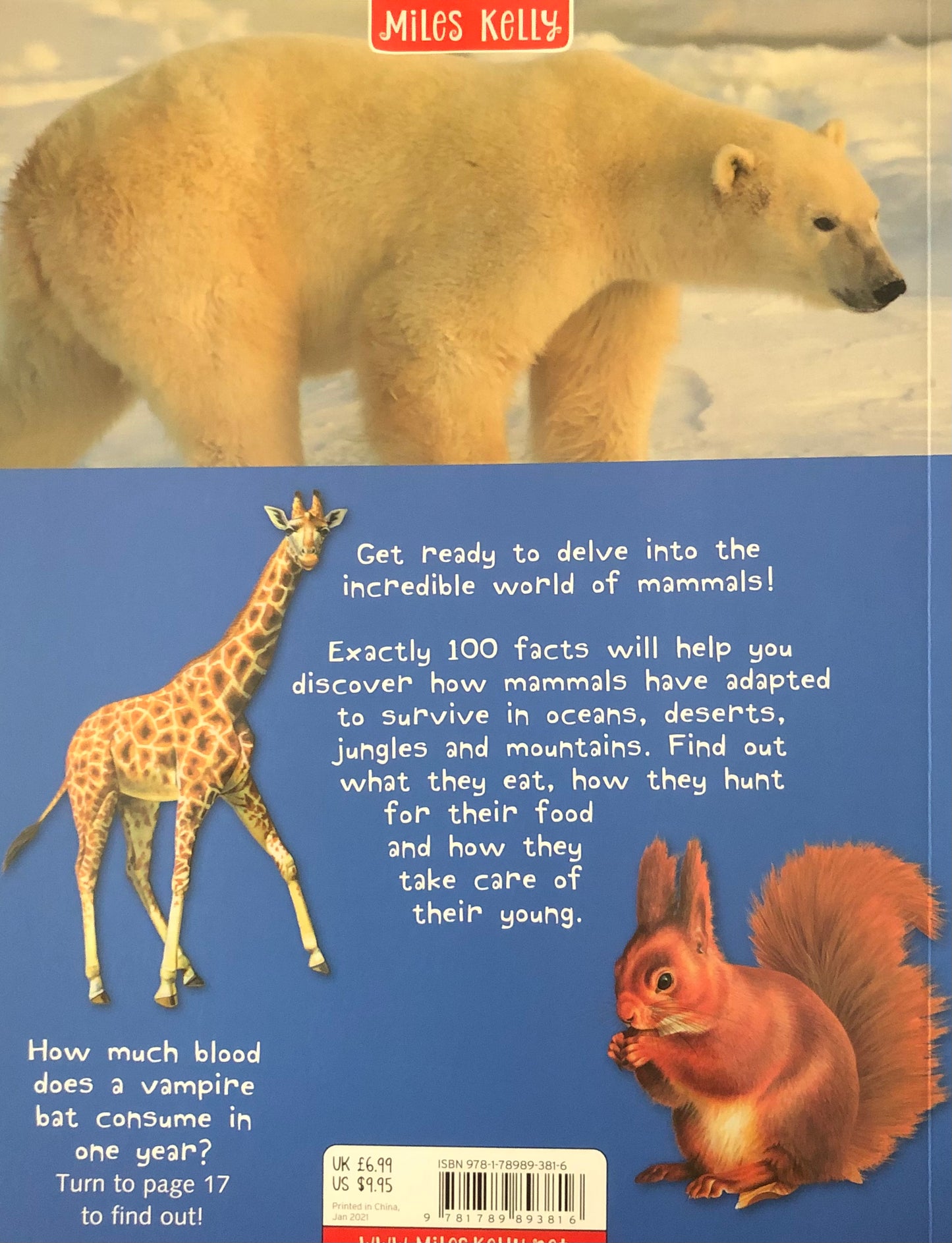 Miles Kelly 100 Facts Mammals