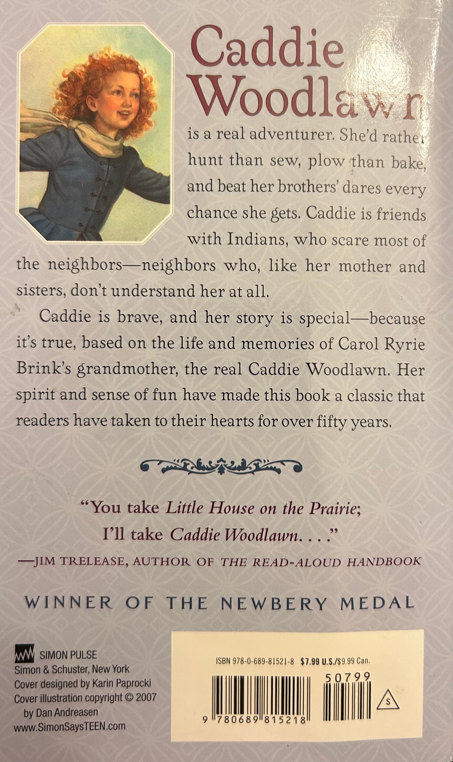 Caddie Woodlawn by Brink, Carol Ryrie