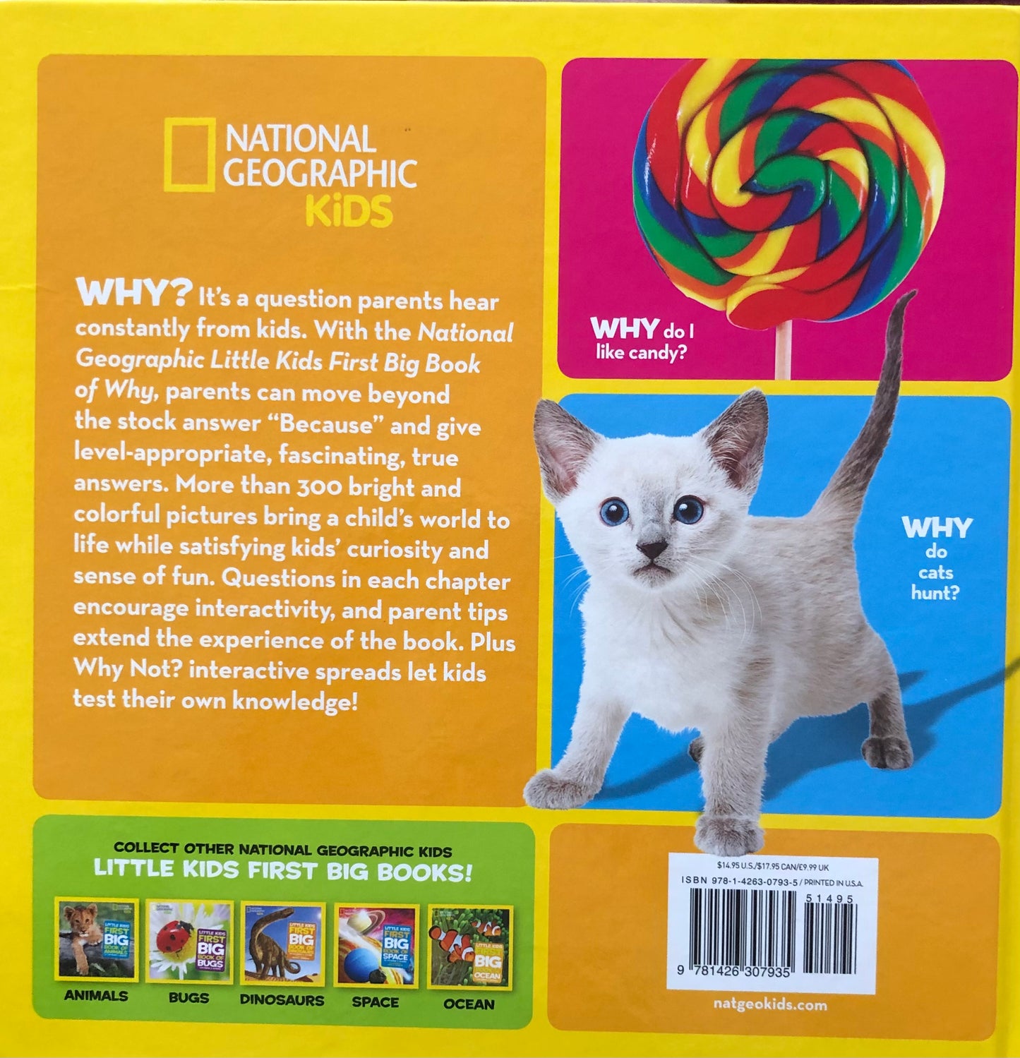 National Geographic Kids Little kids First Big Book of Why