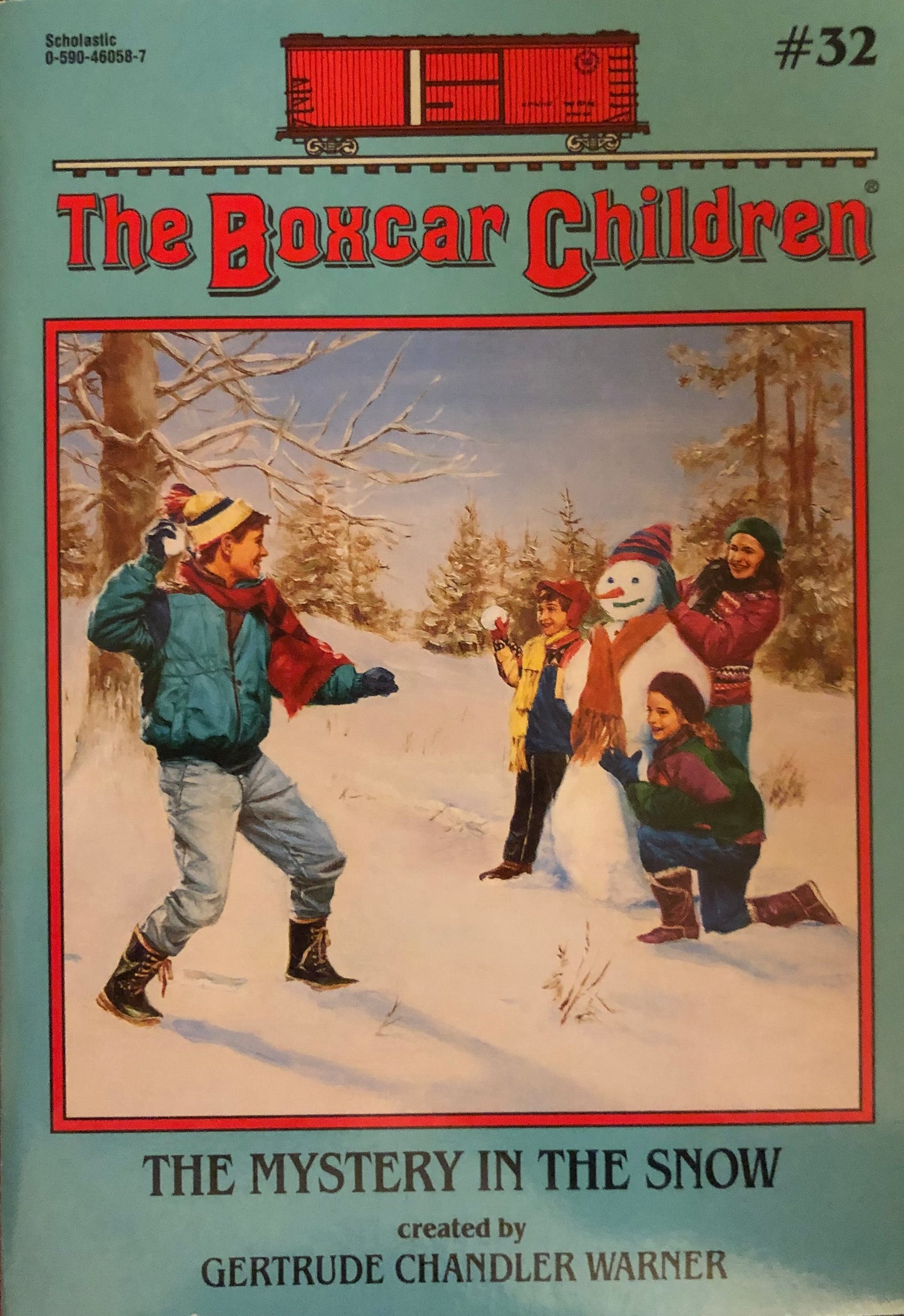 The Boxcar Children #32: The Mystery in the snow by Gertrude Chandler Warner