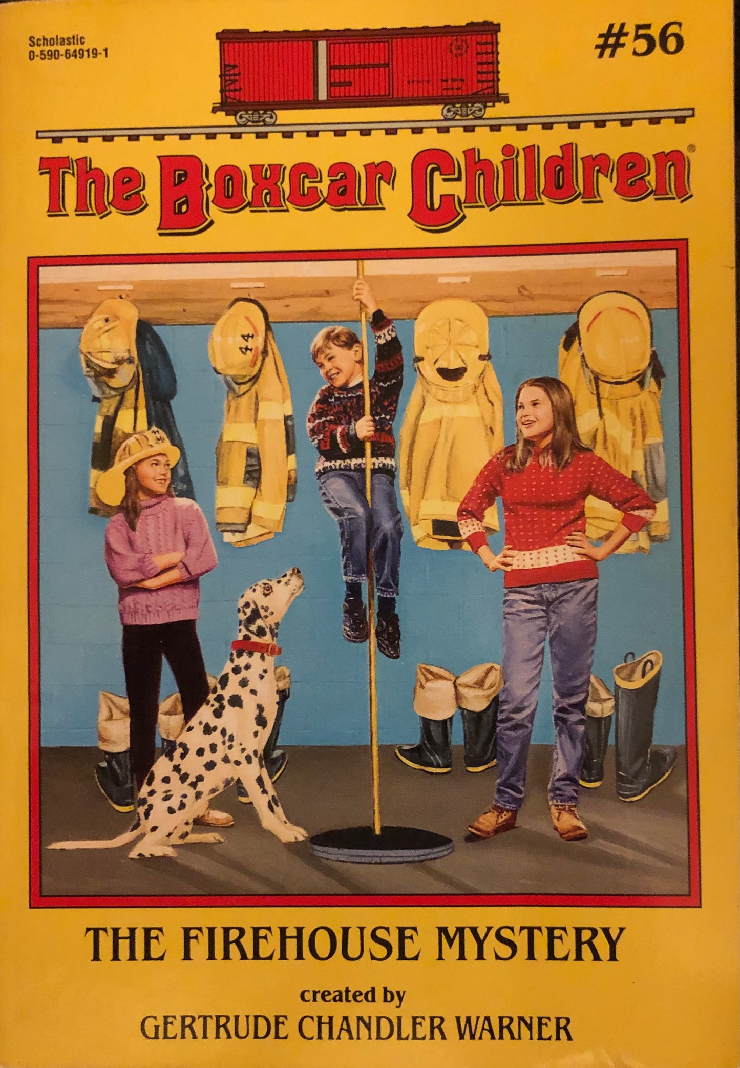 The Boxcar Children #56: The Firehouse Mystery by Gertrude Chandler Warner