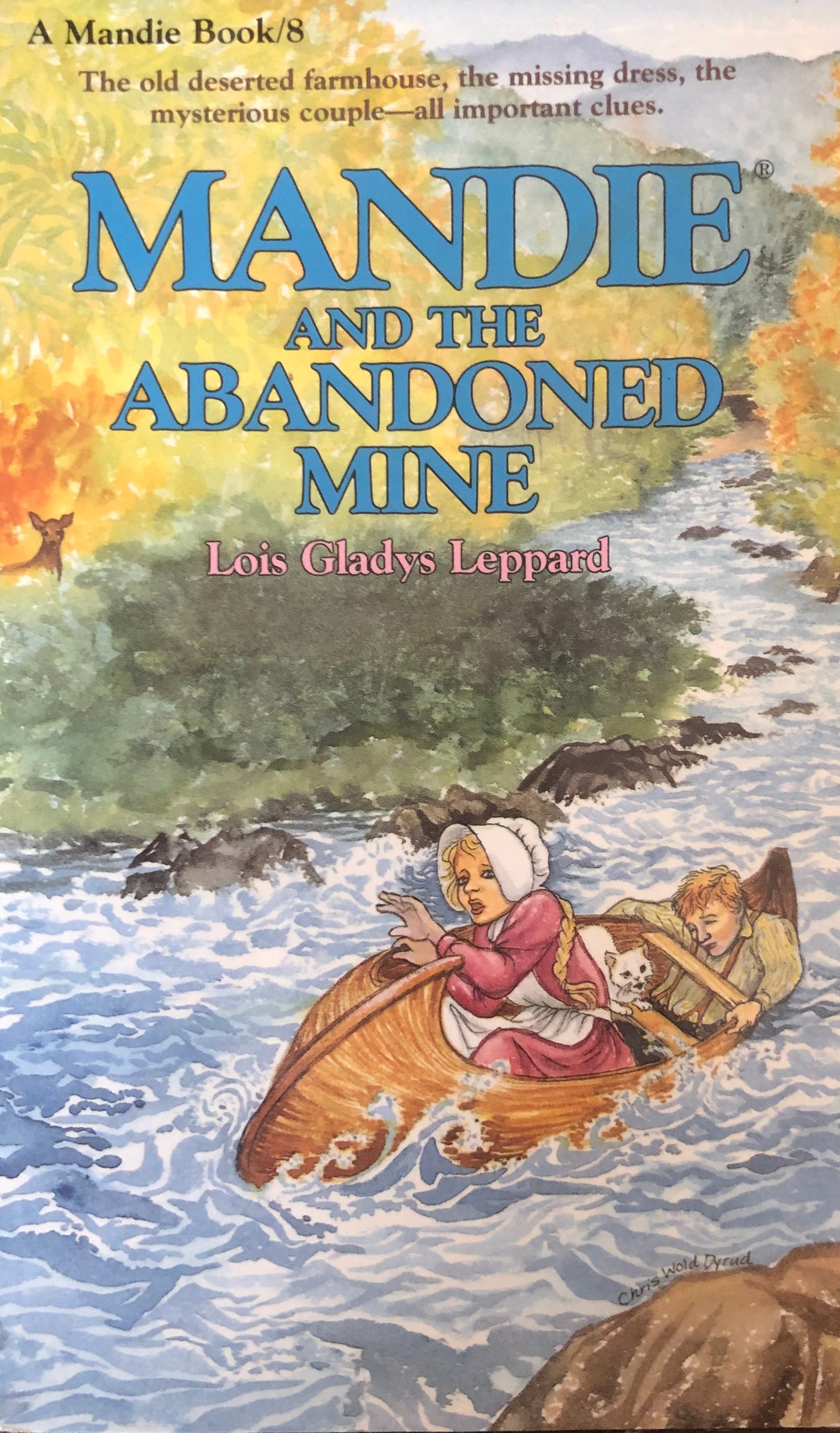 Book #08 Mandie and the Abandoned Mine by Lois Gladys Leppard