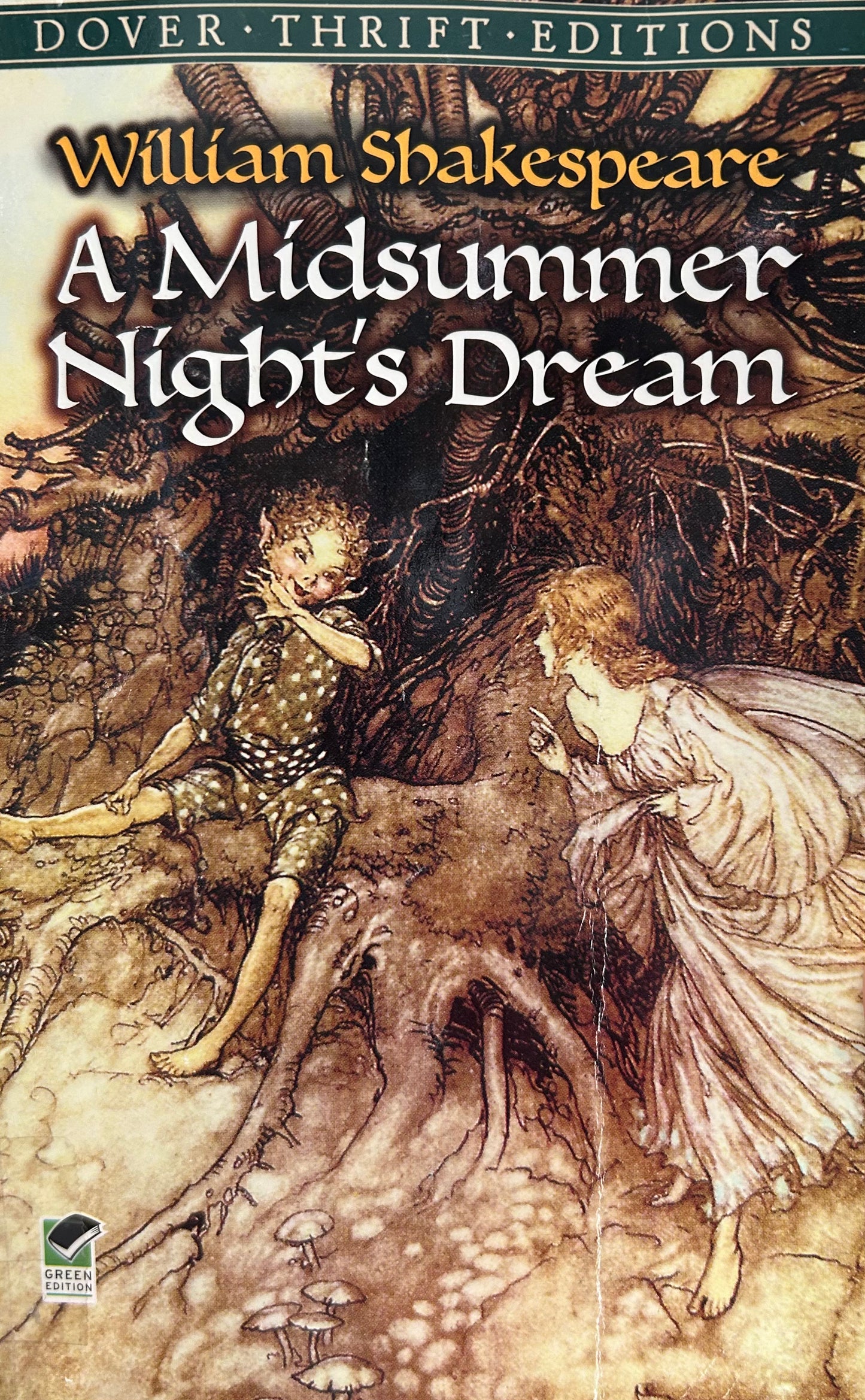 Dover Thrift Editions: A midsummer Night's Dream by William Shakespeare