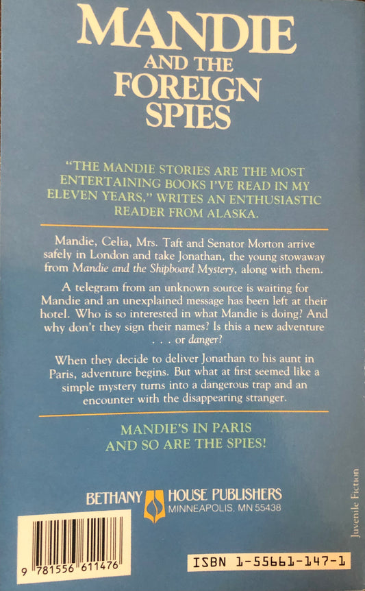 Book #15 Mandie and the Foreign Spies by Lois Gladys Leppard